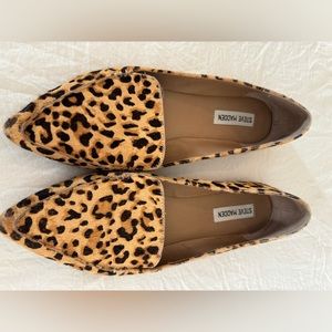 Steve Madden Leopard Loafers